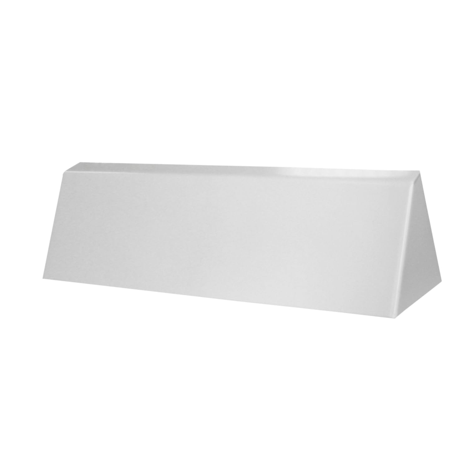 Keypak 344mm Letterbox Security Cowl - Anti-Fishing Plate & Letter Box Shield for uPVC Composite & Timber Doors (Silver)