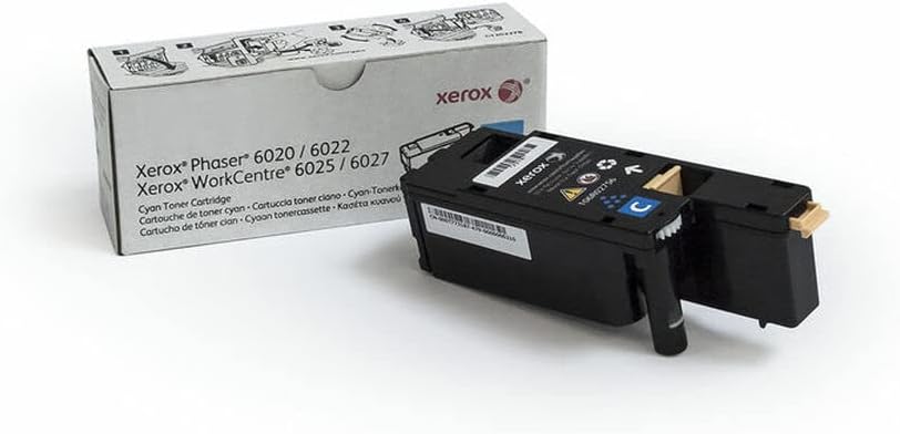 Xerox Phaser 6020/6022 / Workcentre 6025/6027 Cyan Standard Capacity Toner-Cartridge (1,000 Pages) - 106R02756