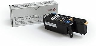 Xerox Phaser 6020/6022 / Workcentre 6025/6027 Cyan Standard Capacity Toner Cartridge (1,000 Pages) - 106R02756