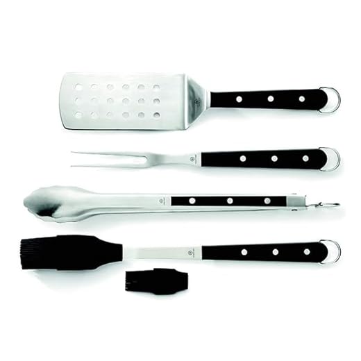 WÜSTHOF 4-Piece BBQ Chef's Tools Set