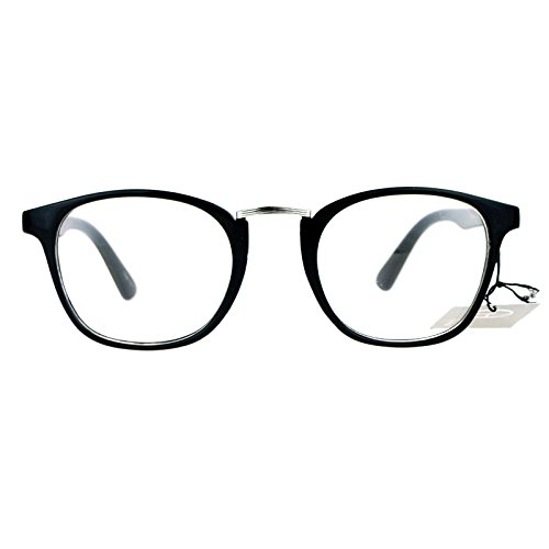 Clear Lens Eyeglasses Vintage Retro Metal Bridge Glasses Frame UV 4003