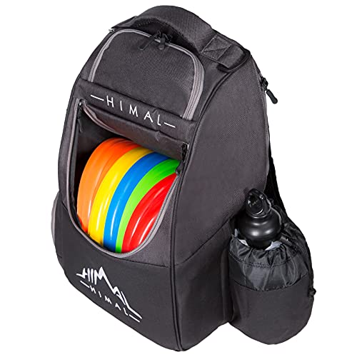 image for HIMAL HIMAL Disc Golf Bag Holds 22+ Discs, Durable Disc Golf Backpack 