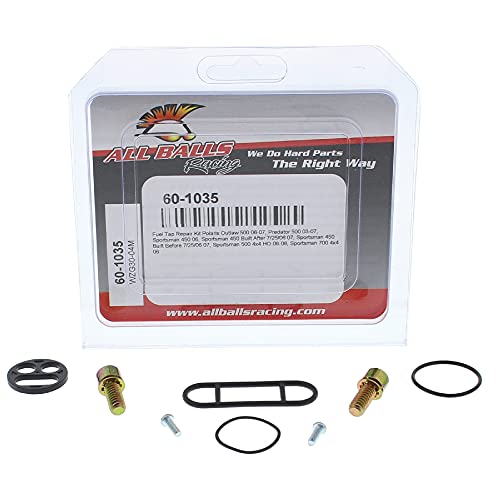 Image of All Balls Racing 60-1035 Fuel Tap Repair Kit Compatible With /Replacement For Polaris Outlaw 500 2x4, Sportsman 450 4x4 2006-2007, Predator 500 2003-2007, Sportsman 450 Built Before 7 /25 /06 2007