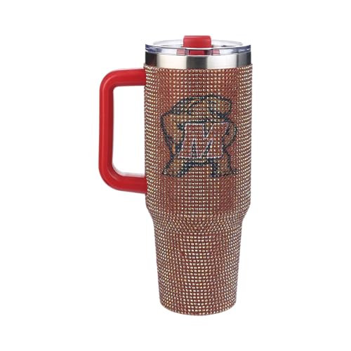 Image of The Memory Company Officially Licensed 40oz TC Bling Game Day Tumbler with Vintage Logo, University of Maryland, College Park