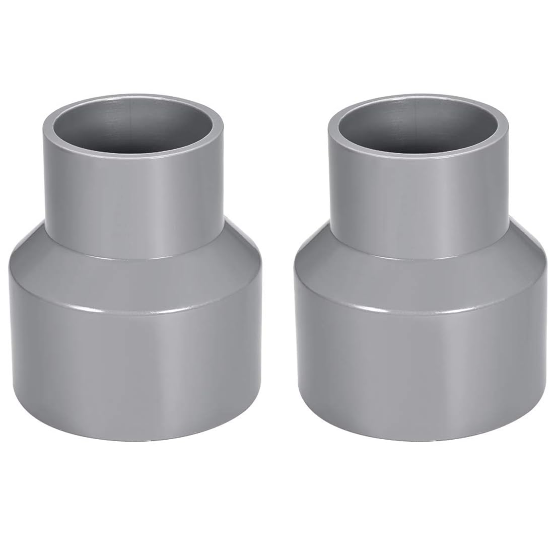TA-VIGOR 2Pcs PVC DWV Reducing Coupling