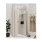 Tragbare Ankleidekabine - Mobile Wickelkabine für Bekleidungsgeschäft, einfache Einrichtung für Einkaufszentrum, leichter Messestand zum schnellen Anprobieren