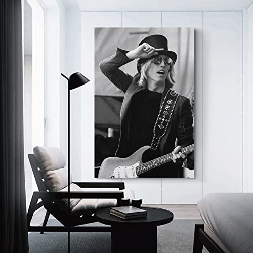 TOM PETTY – Collection vintage – Affiche – Impression sur toile – Pour chambre à coucher – Esthétique – 20 x 30 cm… - Les Beatles, Paul McCartney, John Lennon, RIngo Starr, George Harrison TOM PETTY - Collection vintage - Affiche - Impression sur toile - Pour chambre à coucher - Esthétique - 20 x 30 cm… – Image 4