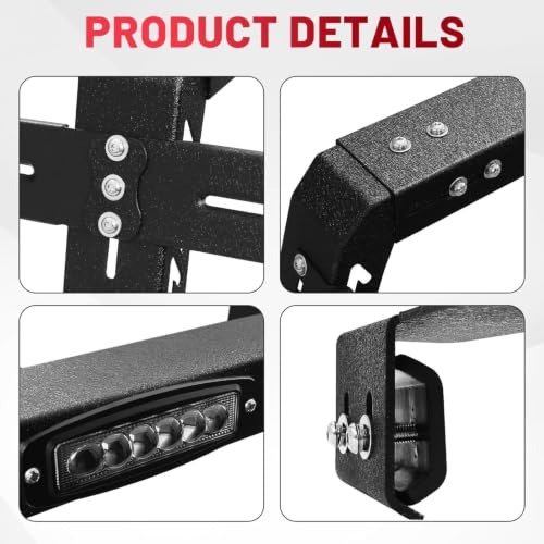 Image of 22.5 inch Truck Bed Rack with Off-Road Travel Kit for Full Size Trucks