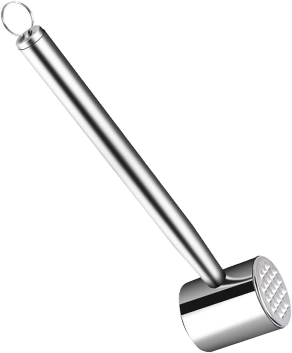 Ergonomic Meat Tenderizer Hammer Stainless Steel Tool for Steak Chicken and Tools Meat Mallet Chicken Pounder