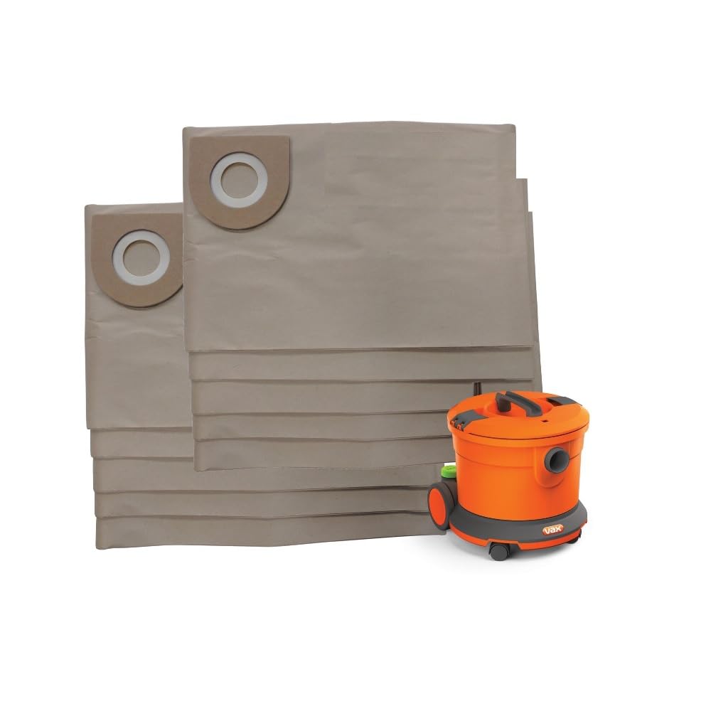 Utp 20 Large Capacity Dust Bags Compatible With Vax Vcc-08 Commercial Vcc-10C Vacuum Cleaner Hoover