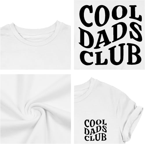 Dad Shirt for Men Cool Daddy Club Tshirt Father’s Day Tees Best PaPa Birthday Gifts Tops Baba Life Clothes4