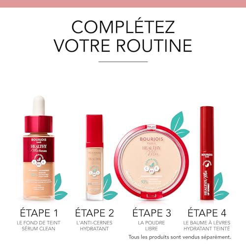 Bourjois Healthy Mix Clean fond de teint sérum - 58W - Caramel, 30 ml