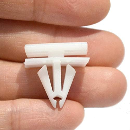 50pcs Car Clips Rocker Panel Moulding Rivets Side Skirt Sill Fasteners Auto Push Pins Universal Retainers Fit Buick Excelle GM Cadillac Chevy.