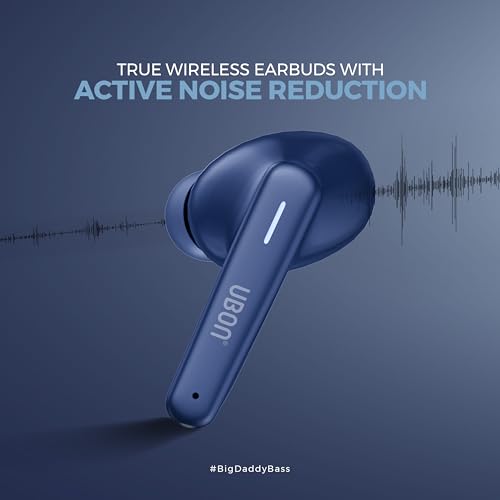 UBON Store UBON Topper J23 TWS Earbuds 40H Playtime Blue - Image 5