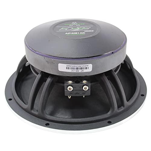 Deaf Bonce Pair Apocalypse 8\" 600W Peak 4 Ohm Midrange Speakers AP-M81AC
