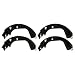 Wagner ThermoQuiet PAB960 Brake Shoe Set, Rear