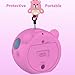 JCHPINE Silicone Cover Case for Punirunes Interactive Digital Toy, Protective Skin Sleeve for Punirunes Digital Pet Toys Squishy Characters Electronic Pets Accessories (Pink Case)