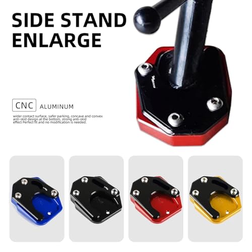 Support extension béquille CBR600RR 2014 en aluminium robuste pour une protection durable