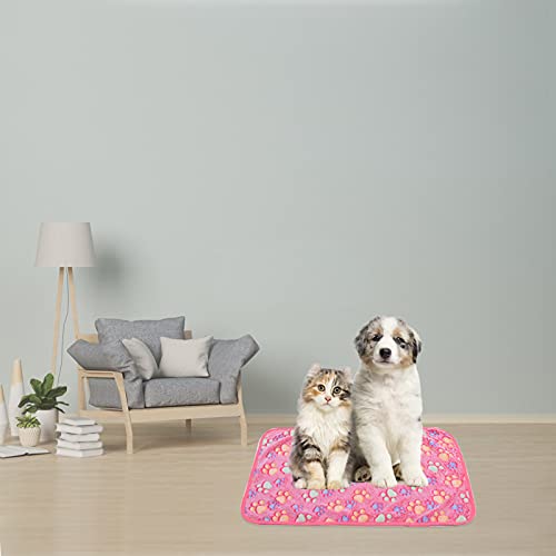 HACRAHO Coperta per cani, 3 pezzi, con stampa di