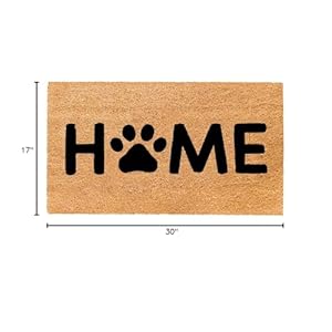 THEODORE MAGNUS Door Mat – Coir Doormat for Outdoor Entrance, Durable Welcome Mat with Non-Slip Backing, Perfect for Front Door and Entryway - Outdoor/Indoor - Pawfect Home THEODORE MAGNUS Door Mat–Coir Doormat for Outdoor Entrance Durable Welcome Mat with Non Slip Backing Perfect for Front Door and Entryway OutdoorIndoor Pawfect Home
