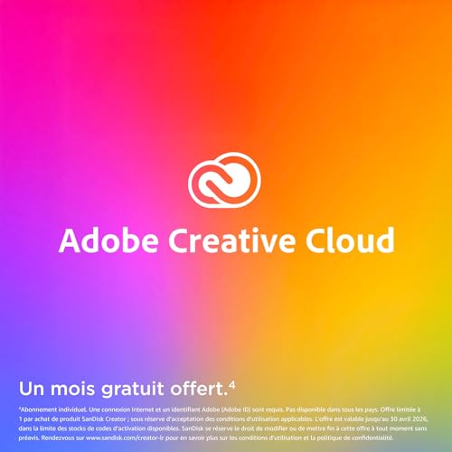 SanDisk Creator Phone SSD externe portable USB 3.2 Gen 2 USB C connecteur - vue 8