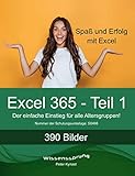 excel 2013 lernen buch  Excel 365 - Teil 1: Die einfache Einführung für alle Altersstufen (Excel 365 - Einführung)