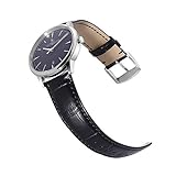 Watch Band 14mm 16mm 18mm 19mm 20mm 21mm 22mm 24mm Genuine Calf Leather Strap Replacement Silver/Gold/Rose Gold Clasp CHIMAERA