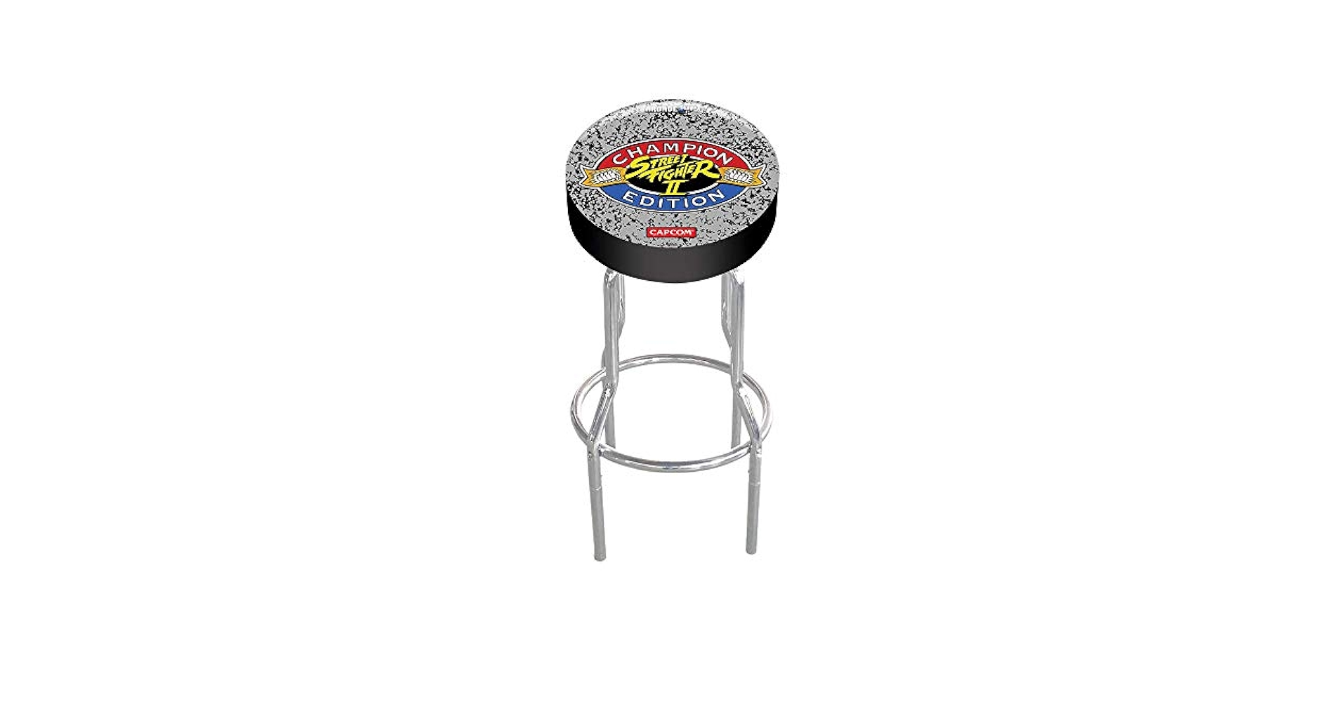 ②arcade1up ストリートファイタースツール Street Fighter Adjustable Stool
