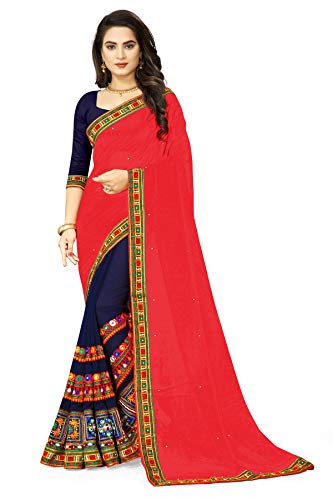 Image of SERONA FABRICS Ethnic Saree (or) Sari for Women, Ideal for Wedding, Party, Festive & Daily Wear