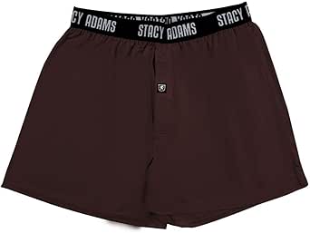 Stacy Adams Boxer Uomo In Morbido Modal E Spandex – Vestibilità Regolare, Comfort E Stile