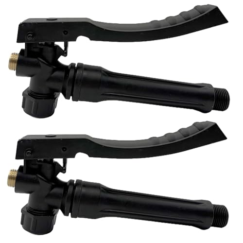 DHER 2 Stück Teile Für Gartenspritzen Sprühgriff für Drucksprüher Garten Pumpe Sprüher Griff,Hand Sprüher Griff Schalter,Garten Sprüher Griff Schalter,Garten Sprüher Griff,Sprüher Schalter (M18 M14)