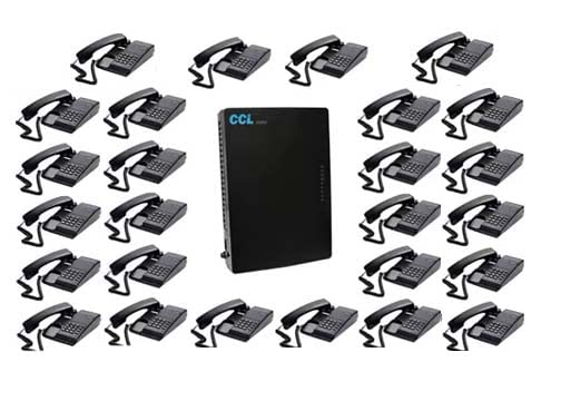 NAVKAR SYSTEMS CCL 26 Lines PAX Intercom with 26 Pcs Beetel C11 for Internal Communication-image-16