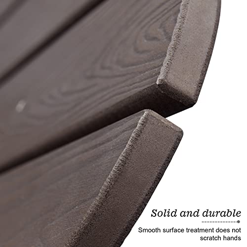Ovios Adirondack Chair Resin Adirondack Chairs Modern Adirondack Chairs,Brown #TOP5