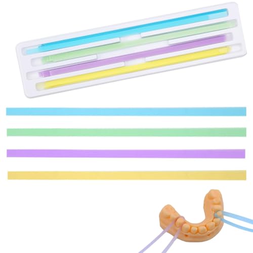 60 Stück Zahnschleifpapier, Zahnpolierstreifen für Zahnzwischenräume, Zahn Polierstreifen, Tiefenreinigung für Mundhygiene, Reisefreundlich