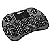 Produktbild Orbsmart AM-2 kabellose Mini-Tastatur mit integrierten Touchpad/Wireless Keyboard inkl. deutsches Tastaturlayout/LED-Beleuchtung/Fernbedienung für Android TV Boxen/Windows Mini-PC