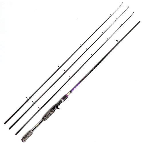 Johncoo Carbon Baitcasting Fishing Rod M Mh Ml Power Bass