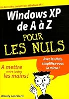 Windows XP de A à Z pour les Nuls 2754007601 Book Cover