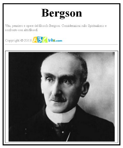  Bergson