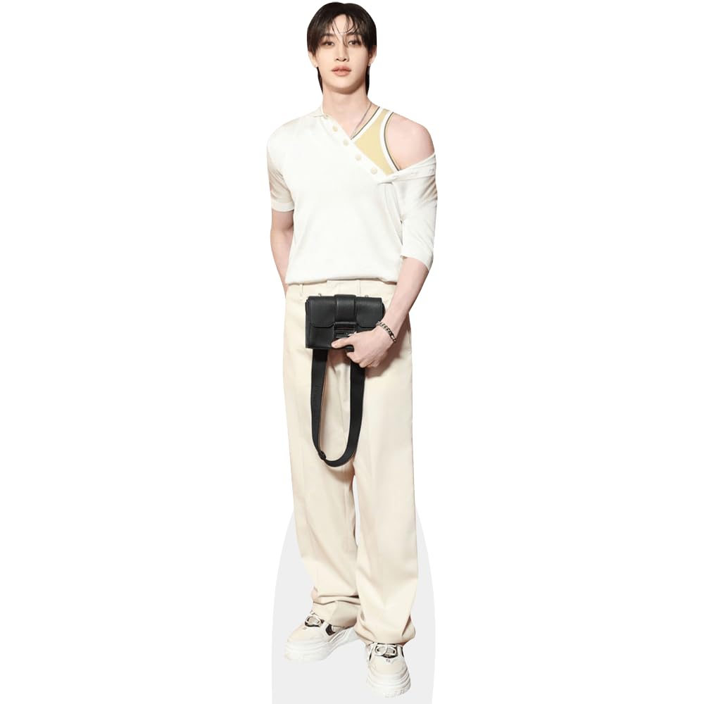 Celebrity Cutouts Life Size Cutout Bang Chan (White Outfit)