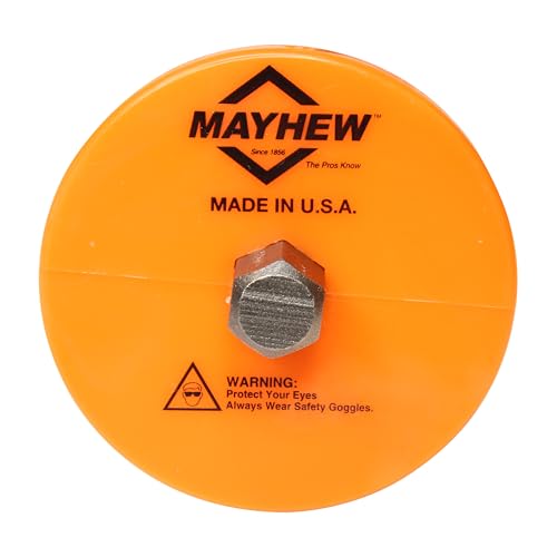 Image of Mayhew Select 35705 2-1 /4-by-7-3 /4-Inch Handguarded Mason Chisel , Black