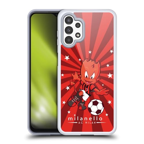 Funda de gel Samsung Galaxy A13 carcasa flexible AC Milan Milanello