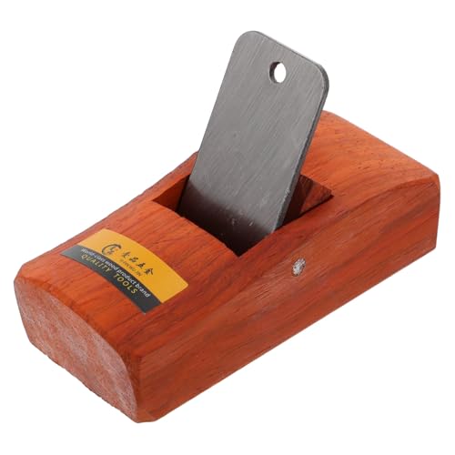 Mikikit 1 Cepilladora Manual de Madera Herramienta para Carpintería Diseño Ergonómico, Alta Durabilidad, Acero Resistente, Adecuado para Trabajos de Cepillado en Carpintería