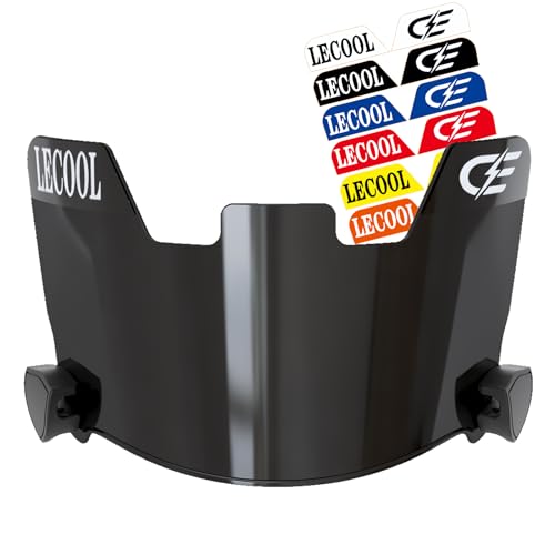 LeCool Multi-Color Football Visor,Enhance Your Game -Fits Adult & Youth