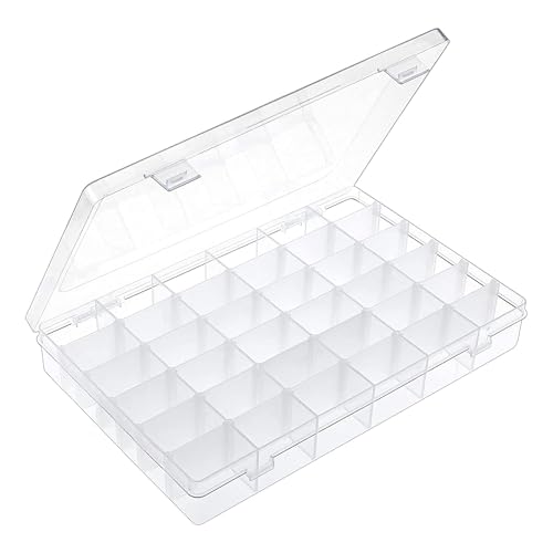 Opiniones y reviews de Organizador de plastico - 5 favoritos. 44 Caja Organizadora de Plástico Transparente con 36 Rejillas y Divisores Ajustables, Caja de Recogida de Piedras para Abalorios, Clavos, Joyería, Arte, Manualidades DIY, Artículos...