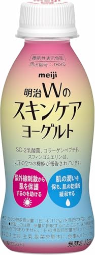 明治 Wのスキンケアヨーグルト ドリンクタイプ 112g×36本 【クール便】