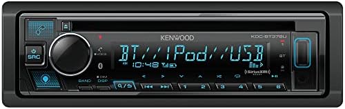 KENWOOD KDC-BT378U CD Car Stereo Receiver with Bluetooth, AM/FM Radio, Variable Color Display, Front High Power USB, Alexa Built in, and SiriusXM Ready