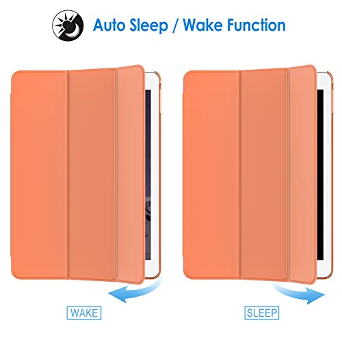 Image of JETech Case for iPad Air 2 (2nd Generation), Smart Cover Auto Wake /Sleep (Papaya)