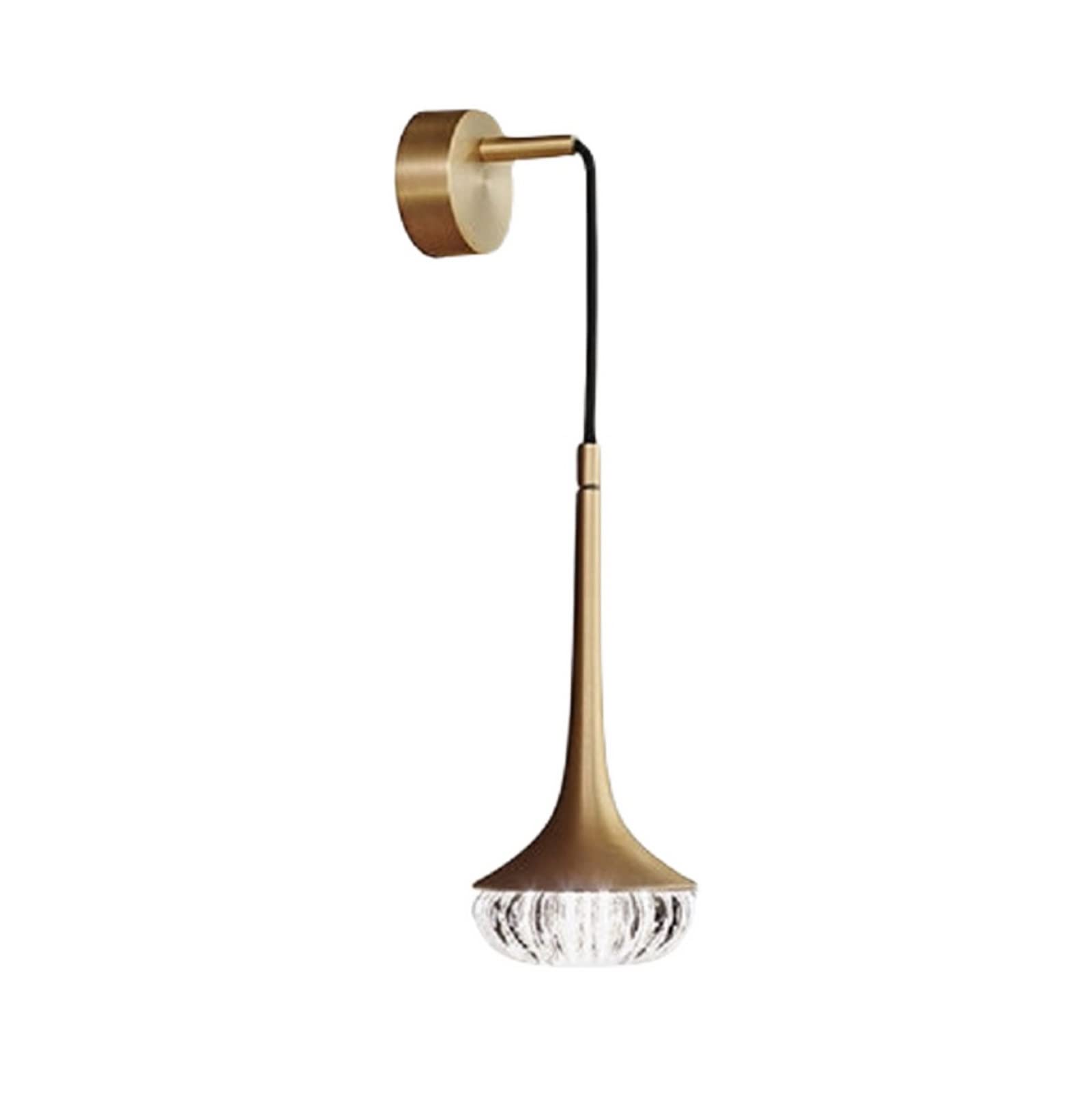HXYSXHJUO Indoor Wall Lamp Chinese Style Creative Living Room Tv Sofa Background Aisle Bedroom Bedside Study Copper Sconce