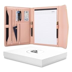 Pink Folio With Gold Edge