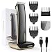 Electric Hair Clipper Cordless Beard Trimmer for Men USB Rechargeable Grooming Haircut Kit Beard and Mustache Shaver Black